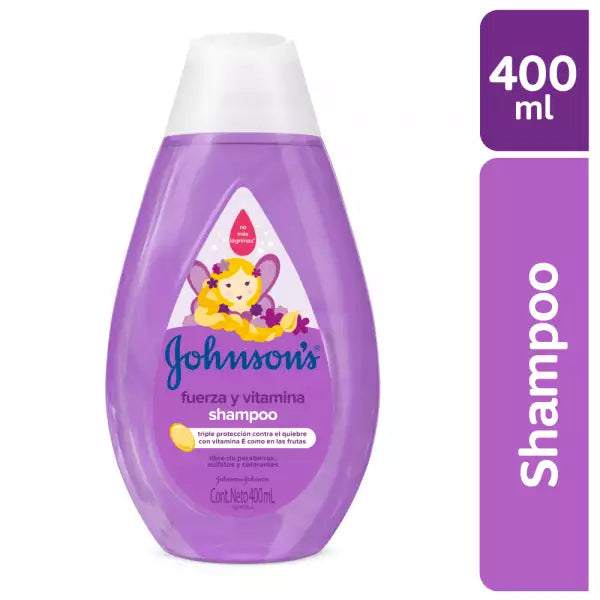 Shampoo johnson x400 ml - morado