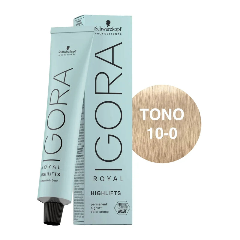 Tintura highlifts rubio platino natural 10-0