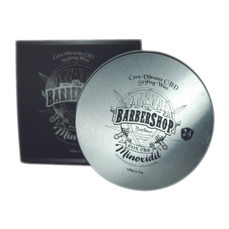 Cera capilar vibrante cbd y minoxidil barbershop x190 g