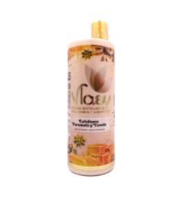 Crema exfoliante caramelo y canela