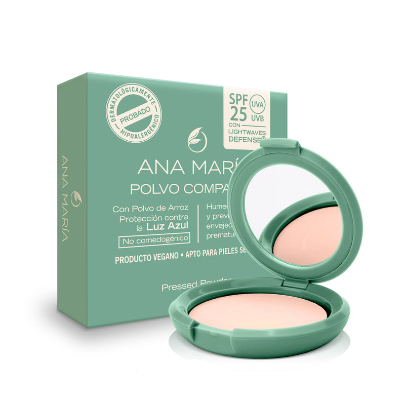 Polvo compacto ana maria tono perla