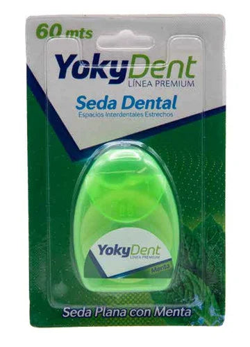 Seda dental yoky x60 mts verde