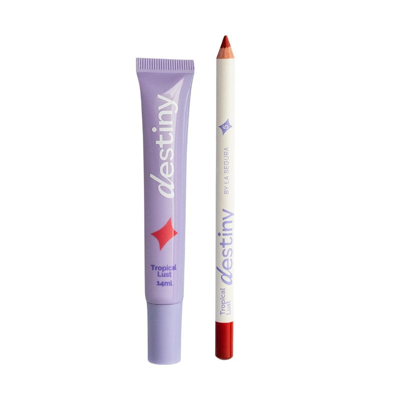Duo lip gloss + lapiz destiny tropical lust