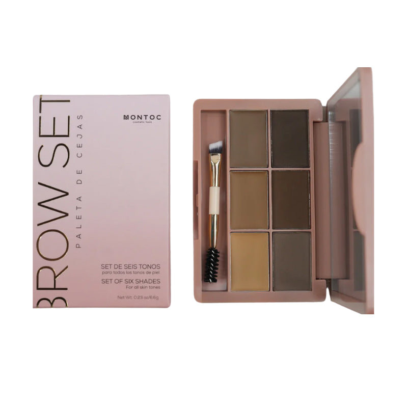 Paleta de cejas brow set x6