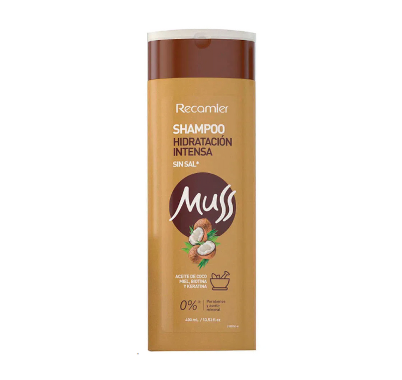 Shampoo hidratación muss x400