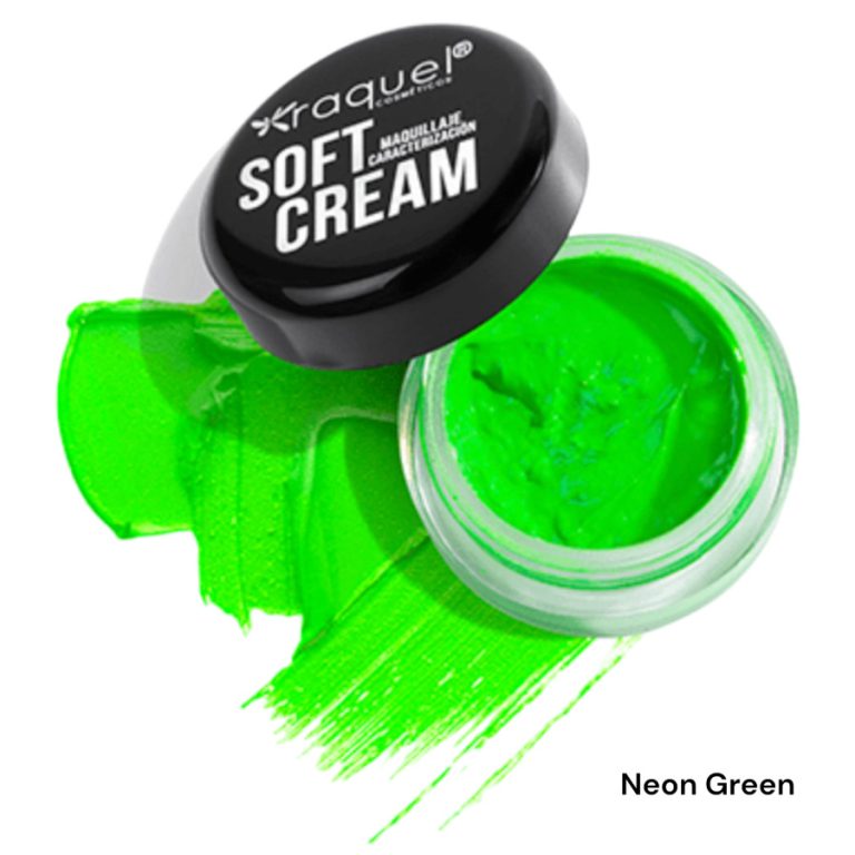 Soft cream x4 g neon green