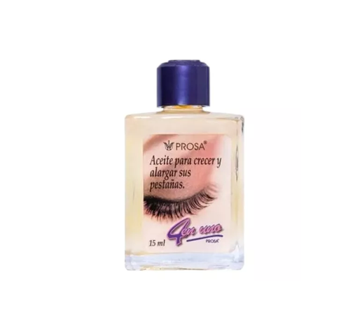 Aceite para pestañas