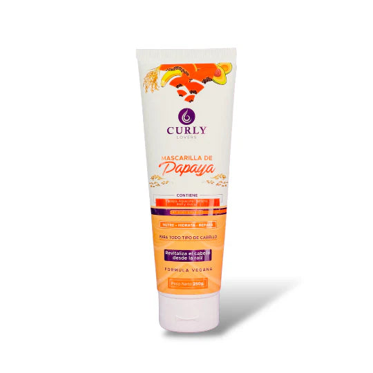 Mascarilla curly de papaya x250 ml