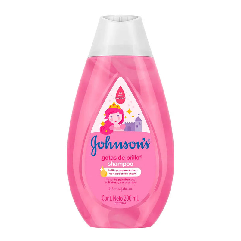 Shampoo johnson x200 ml - rosado