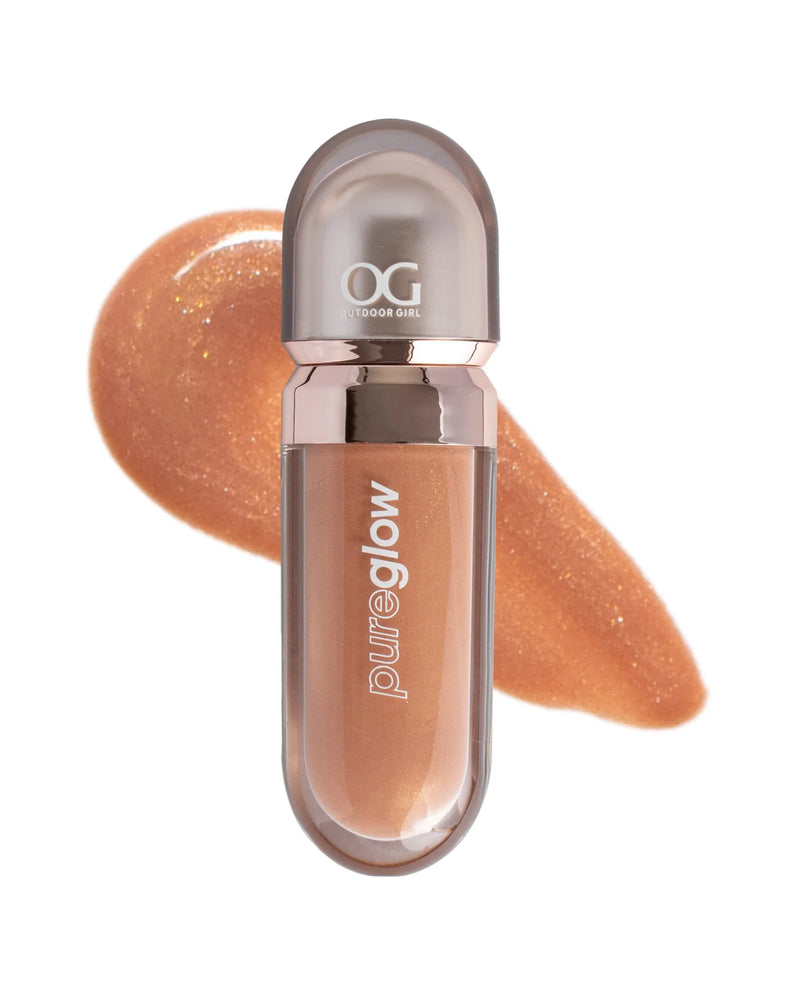Lip gloss pure glow 517 peach