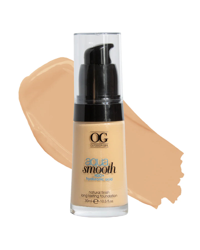 Base aqua smooth x30 ml tono 03 honey beige