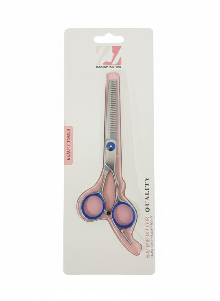 Tijera plateada beauty tools