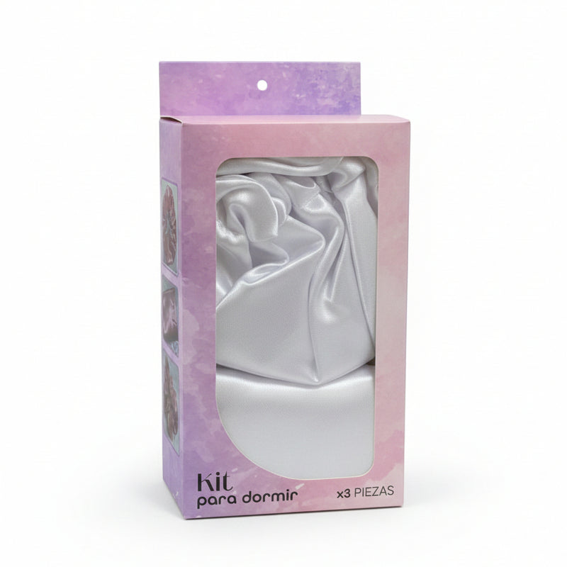 Gorro satin en kit x3
