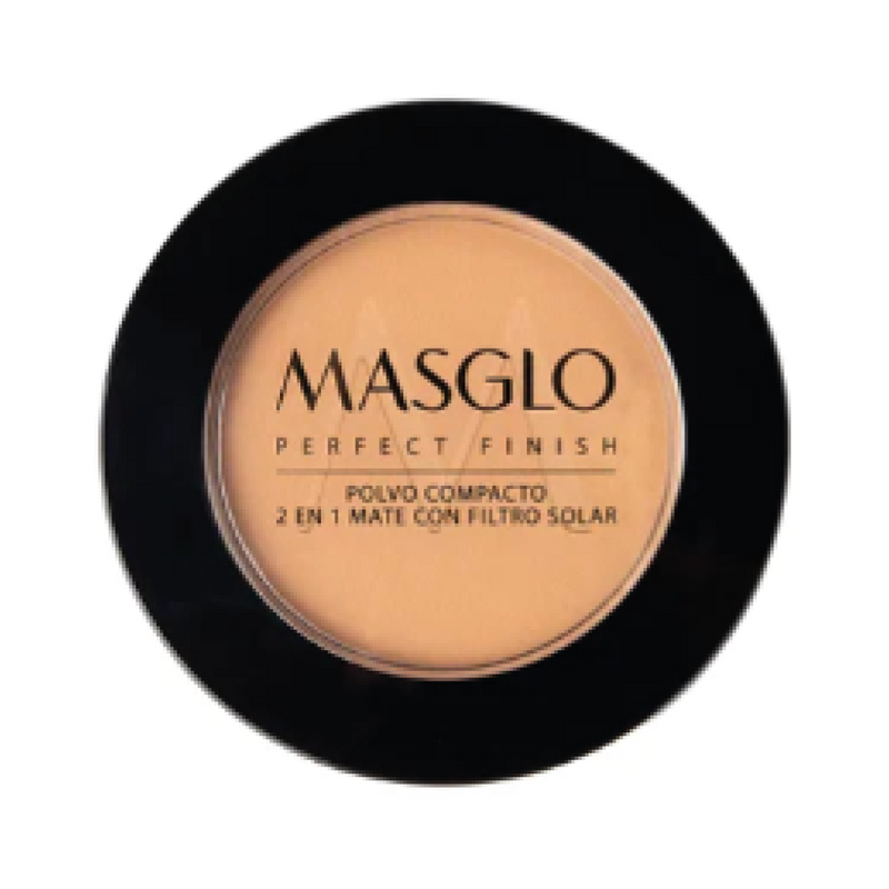 Polvo compacto masglo tono mediano 2