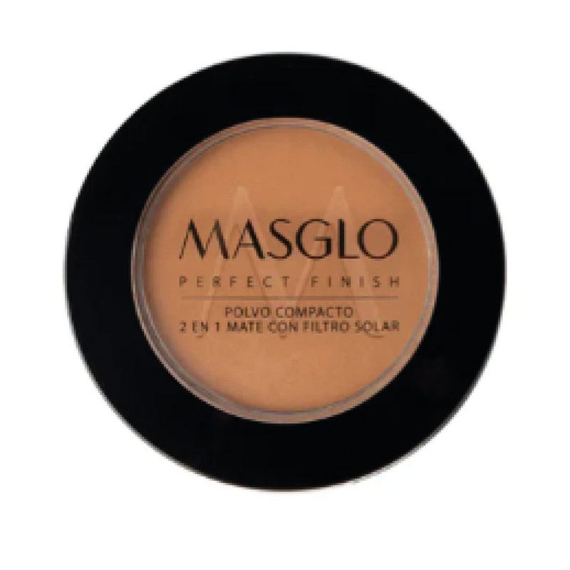 Polvo compacto masglo tono oscuro 2