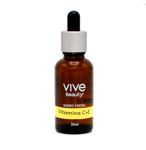 Suero facial vitamina c+e vive beauty x30 ml
