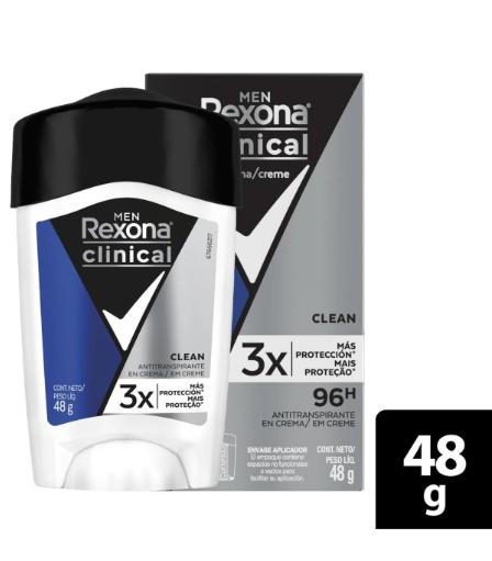 Desodorante clinical azul x48