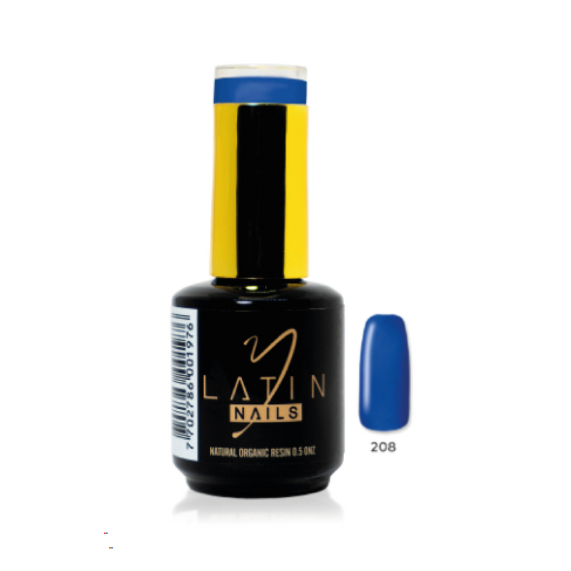 Esmalte 208 latin semi permanente x15 ml