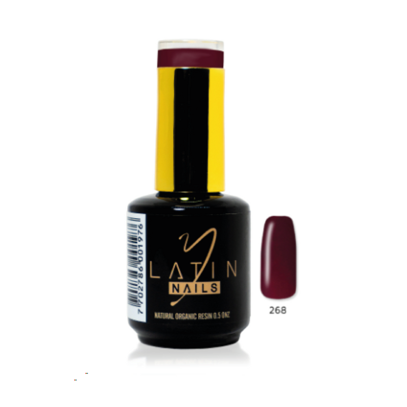 Esmalte 268 latin semi permanente x15 ml