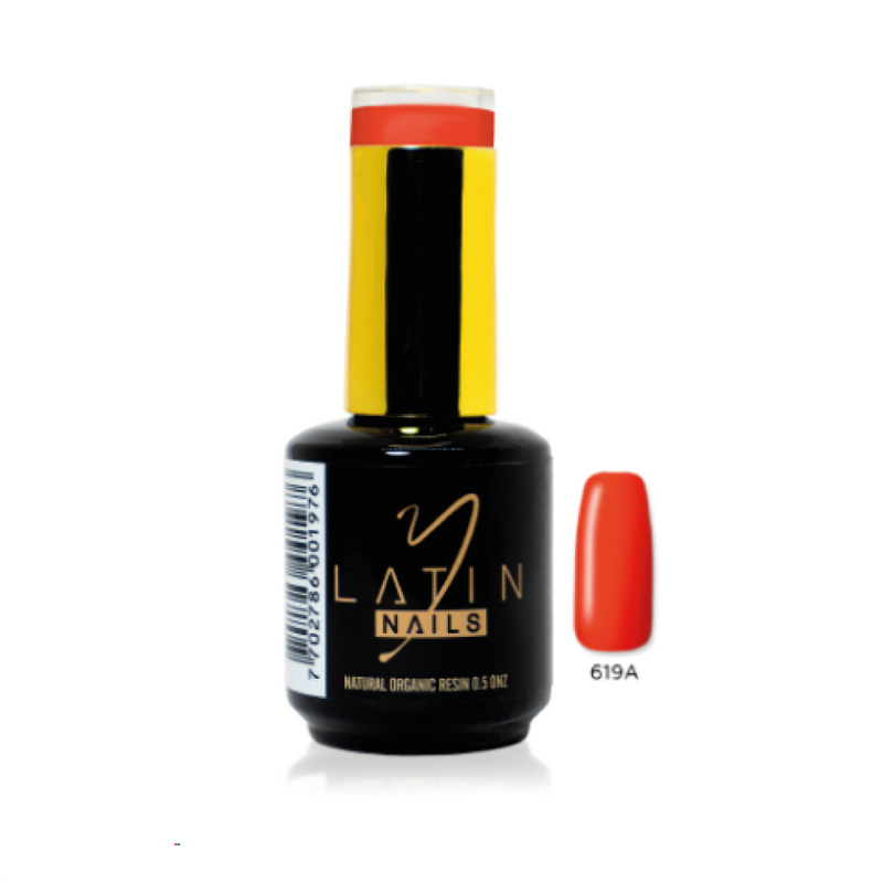 Esmalte 619 latin semi permanente x15 ml