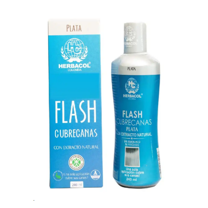 Flash plata cubre canas x240 ml