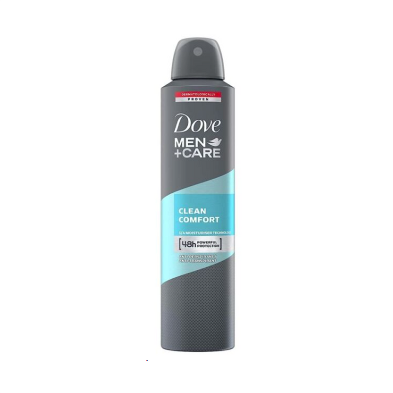 Desodorante aerosol clean confort men x250