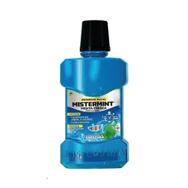 Menta fresca enjuague bucal x60