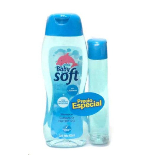 Shampoo baby cabello nutritivo x400+200 oferta