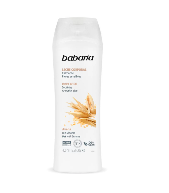 Crema corporal avena