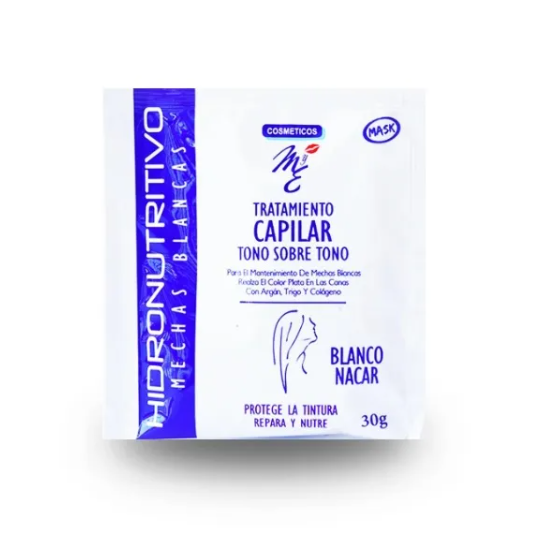 Hidronutritivo sobre blanco tratamiento matiz