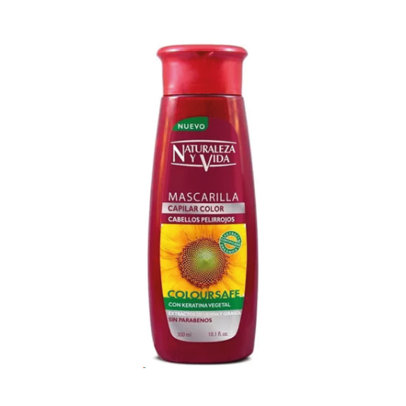 Mascarilla rojos naturaleza y vida x300 ml