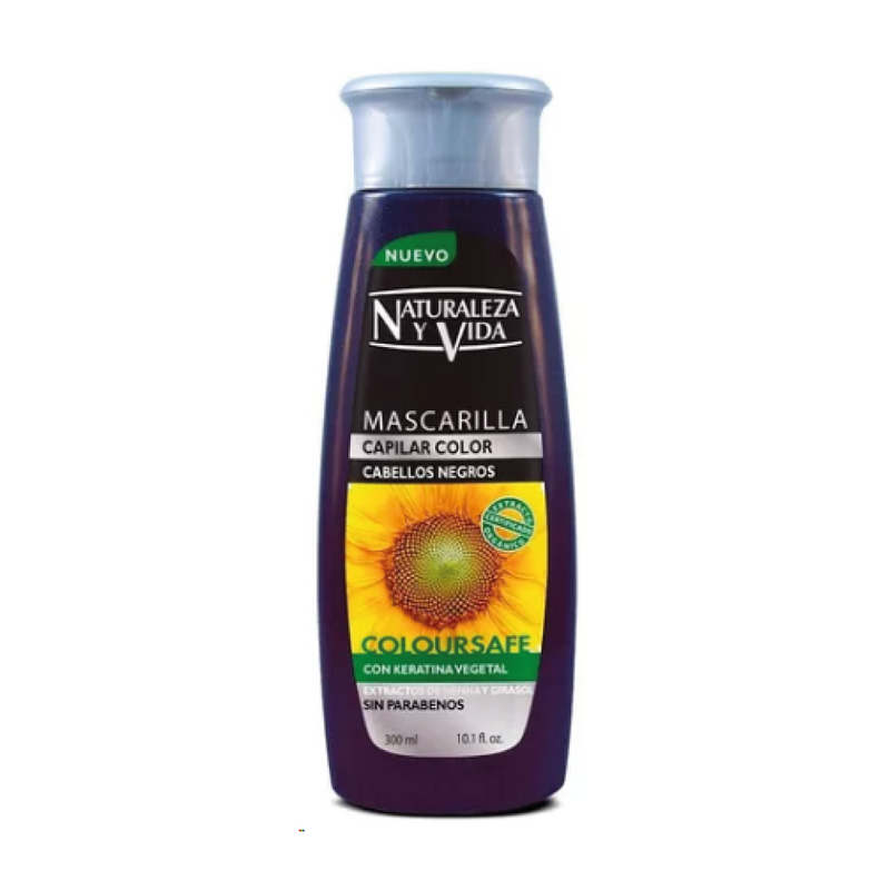 Mascarilla negros naturaleza y vida x300 ml