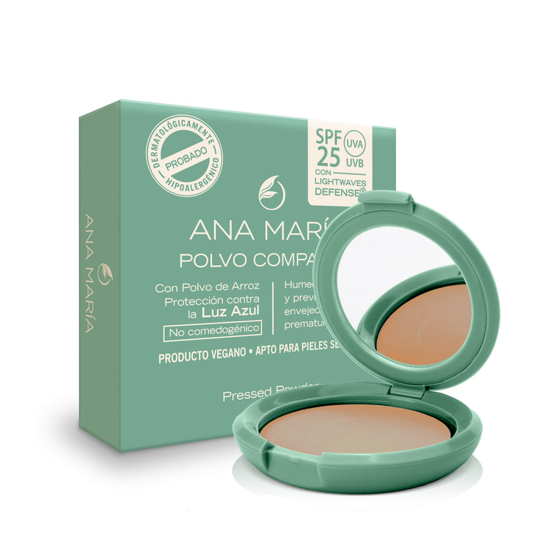 Polvo compacto ana maria tono arena
