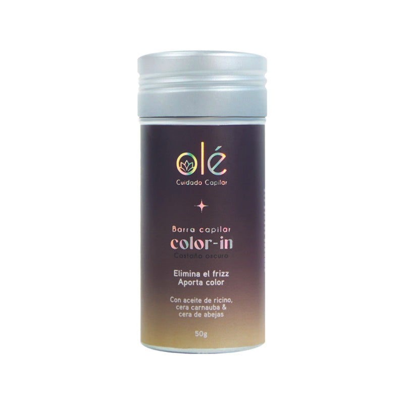 Anti frizz en barra capilar x50 ml castaño oscuro