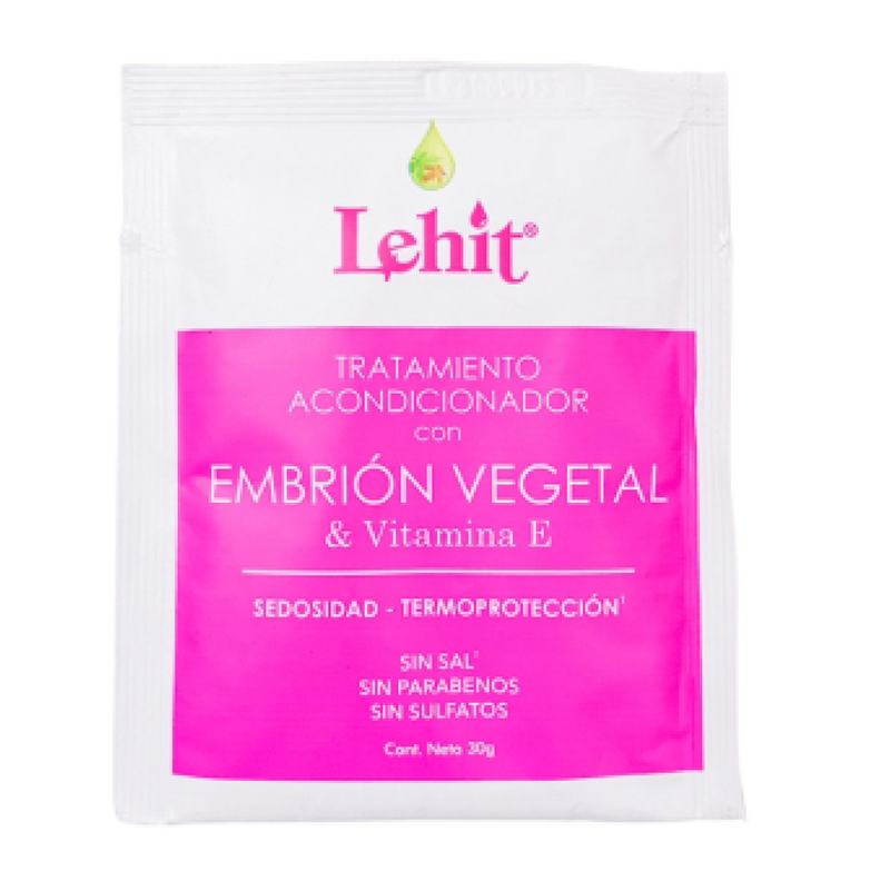 Tratamiento sobre x30 g embrion vegetal