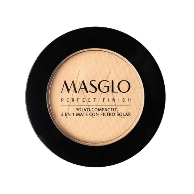 Polvo compacto masglo tono claro 1