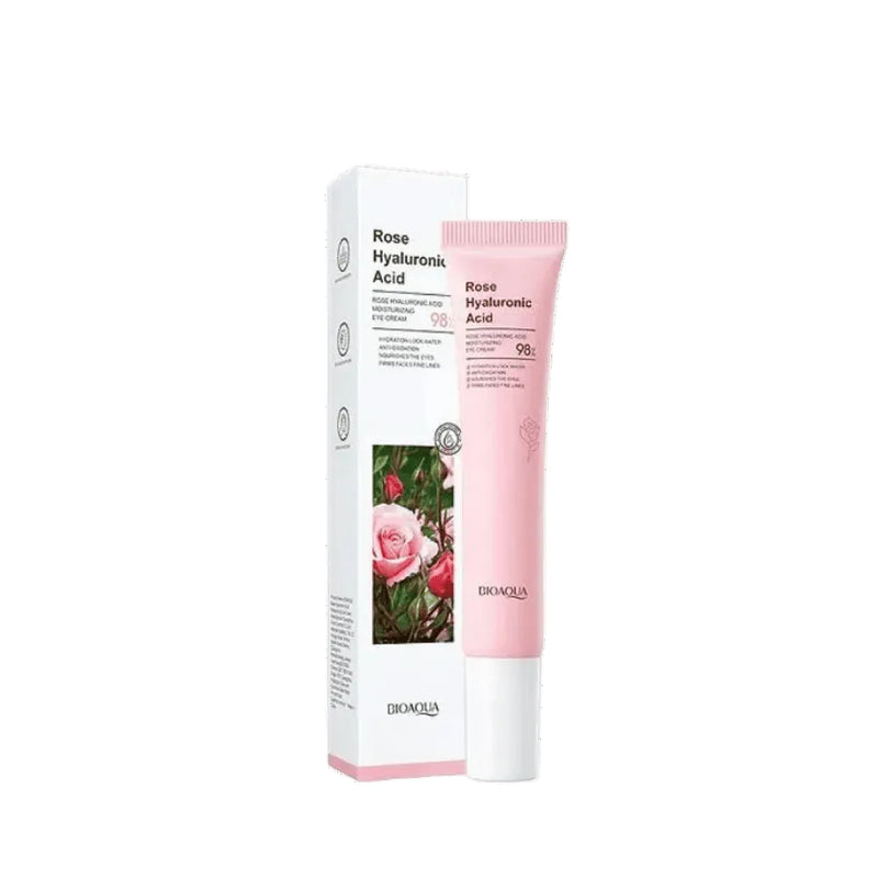 Contorno de ojos acido hialuronico rosas x20 g
