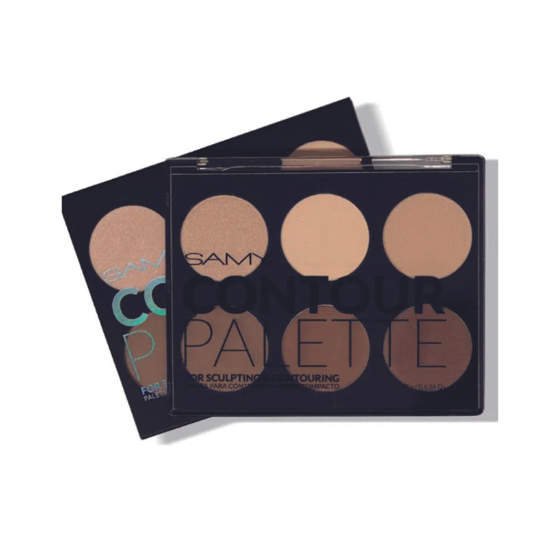 Paleta x6 contornos compacta