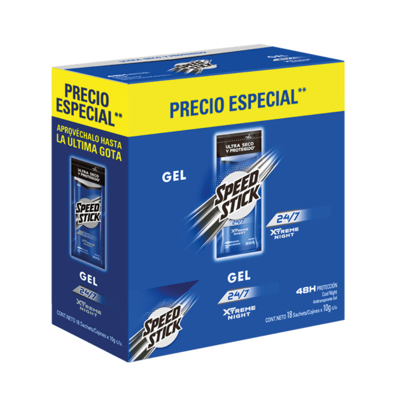Desodorante x18 sobre gel x10 g