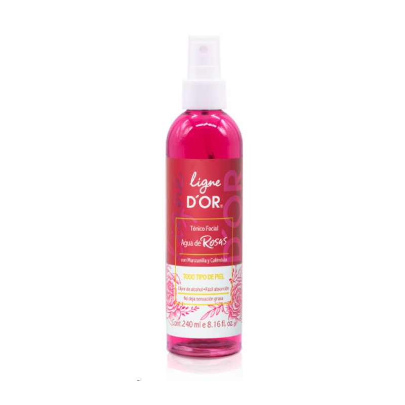 Tonico agua de rosas x240 ml