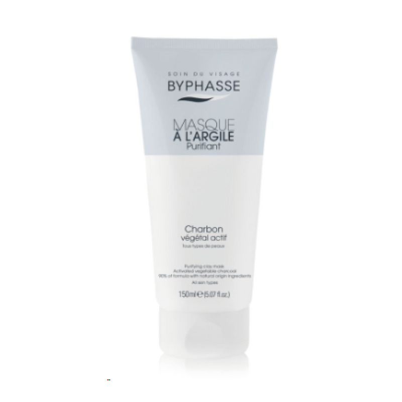 Mascarilla purificante de carbon byphasse x150 ml