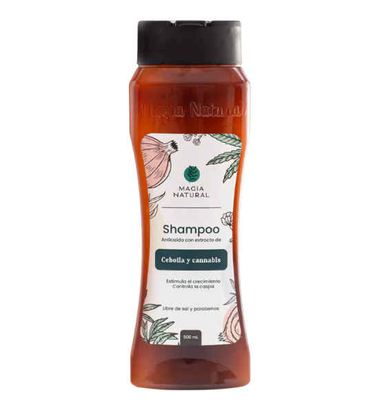 Shampoo cebolla y canabis x500 ml