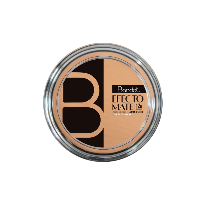 Polvo compacto natural