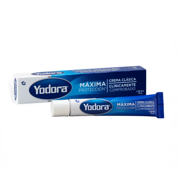 Yodora crema tubo x12grm