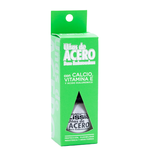 Uñas de acero base