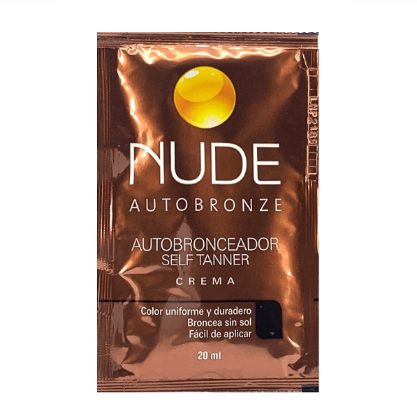 Auto bronceador sobre