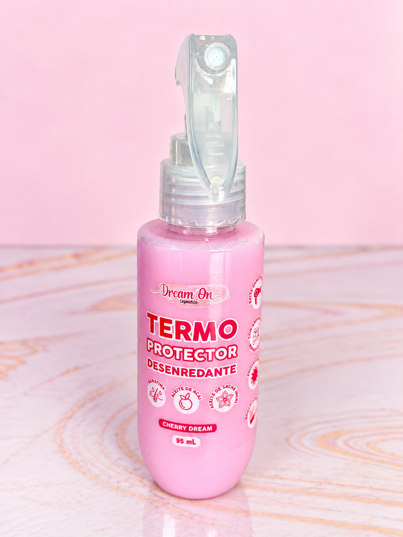 Termoprotector pequeño 95 ml ref cherry cosmetics