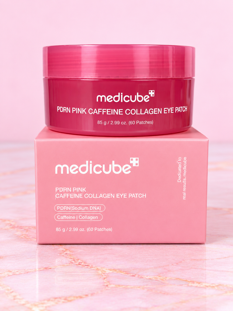 Pdrn pink caffeine collagen eye patch 60pcs