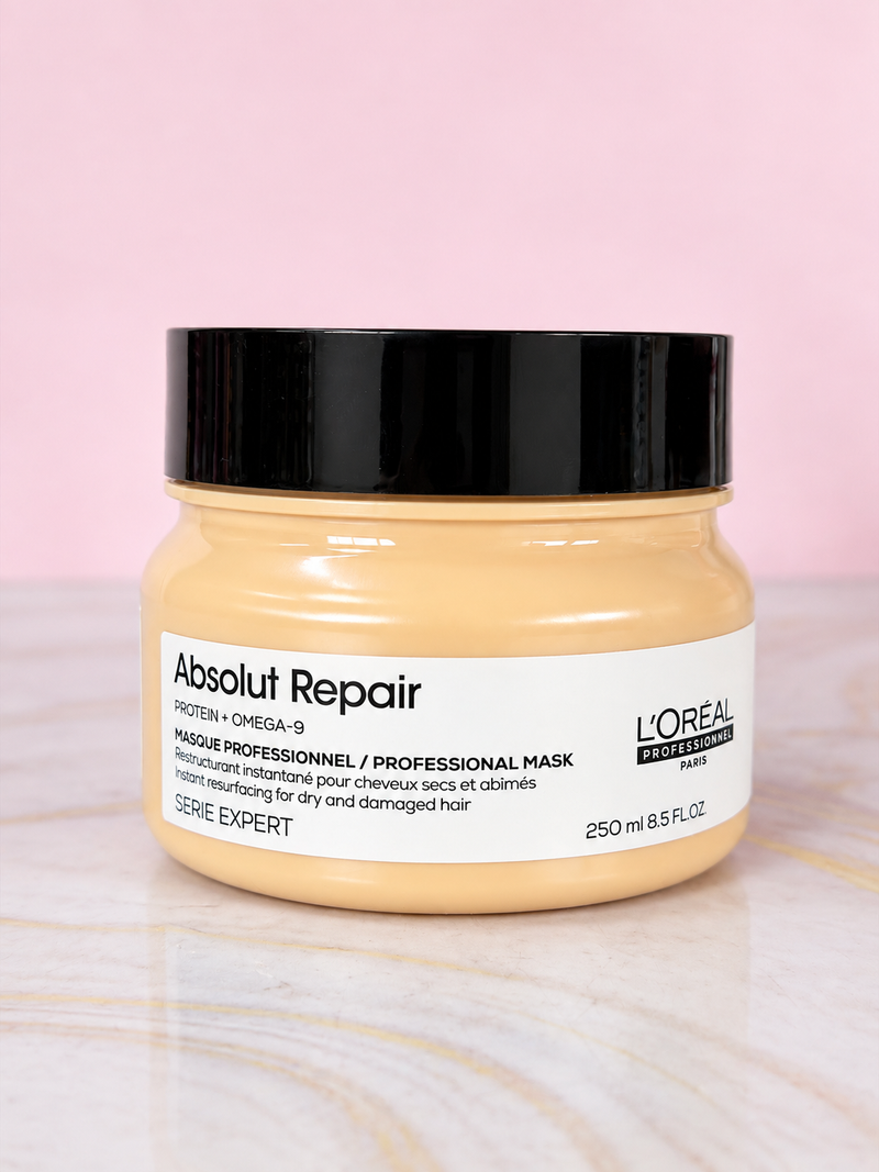 Mascarilla absolut repair 250 ml linea profesional (color amarillo claro)