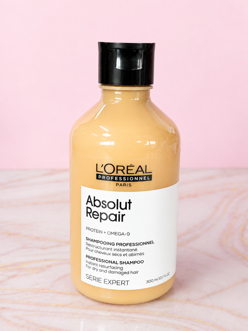 Shampoo absolut repair 300 ml linea profesional (color amarillo claro)